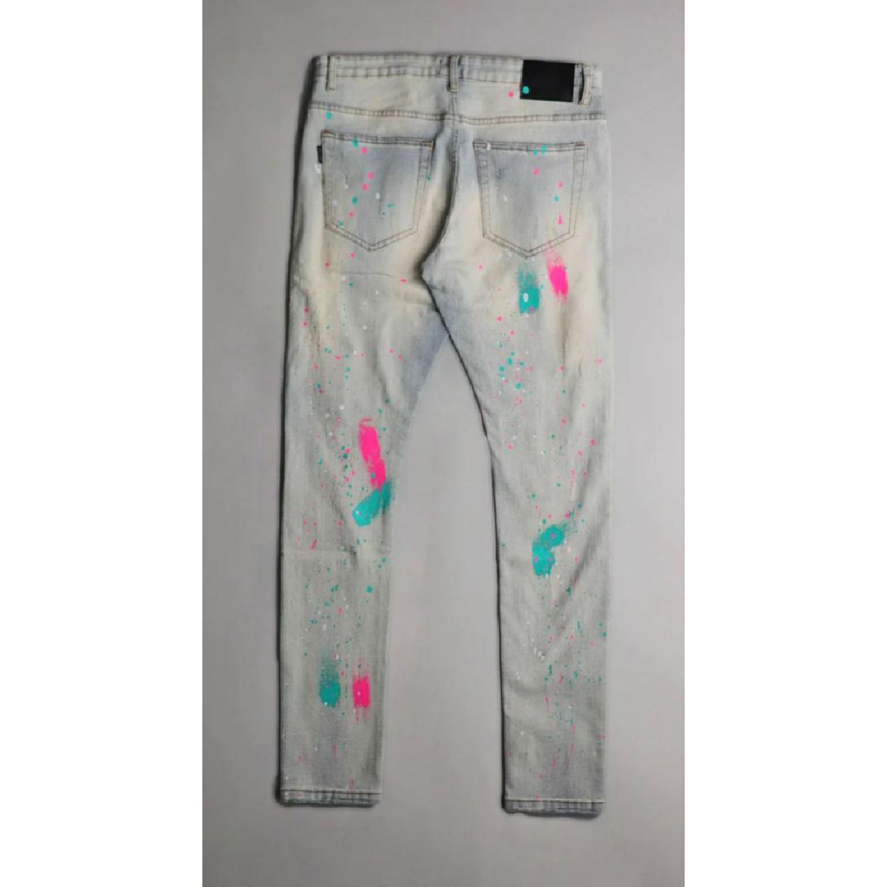 CALÇA COLLINS JEANS NEON