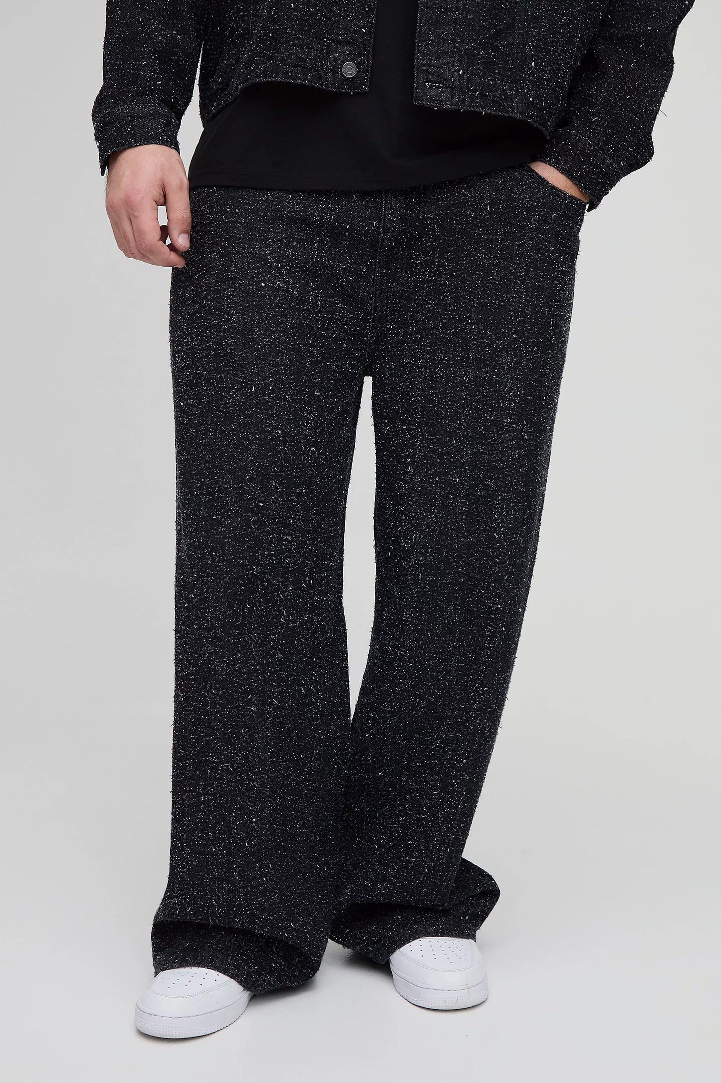 CALÇA BLACK JEANS OVERSIZED DRIPS
