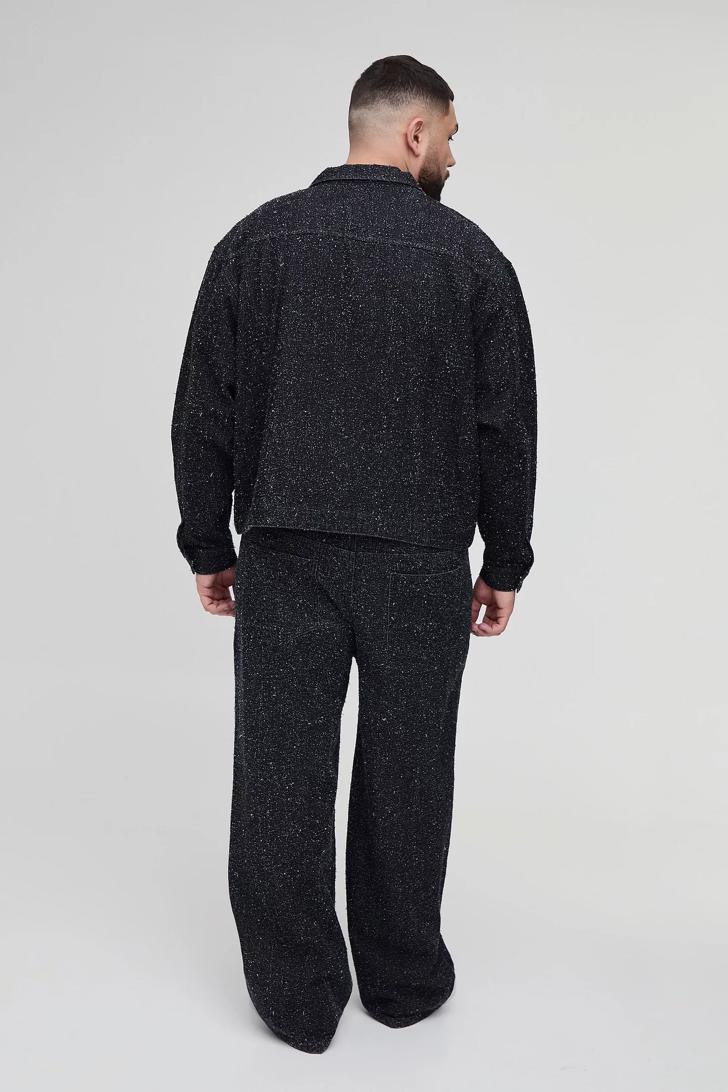 CALÇA BLACK JEANS OVERSIZED DRIPS