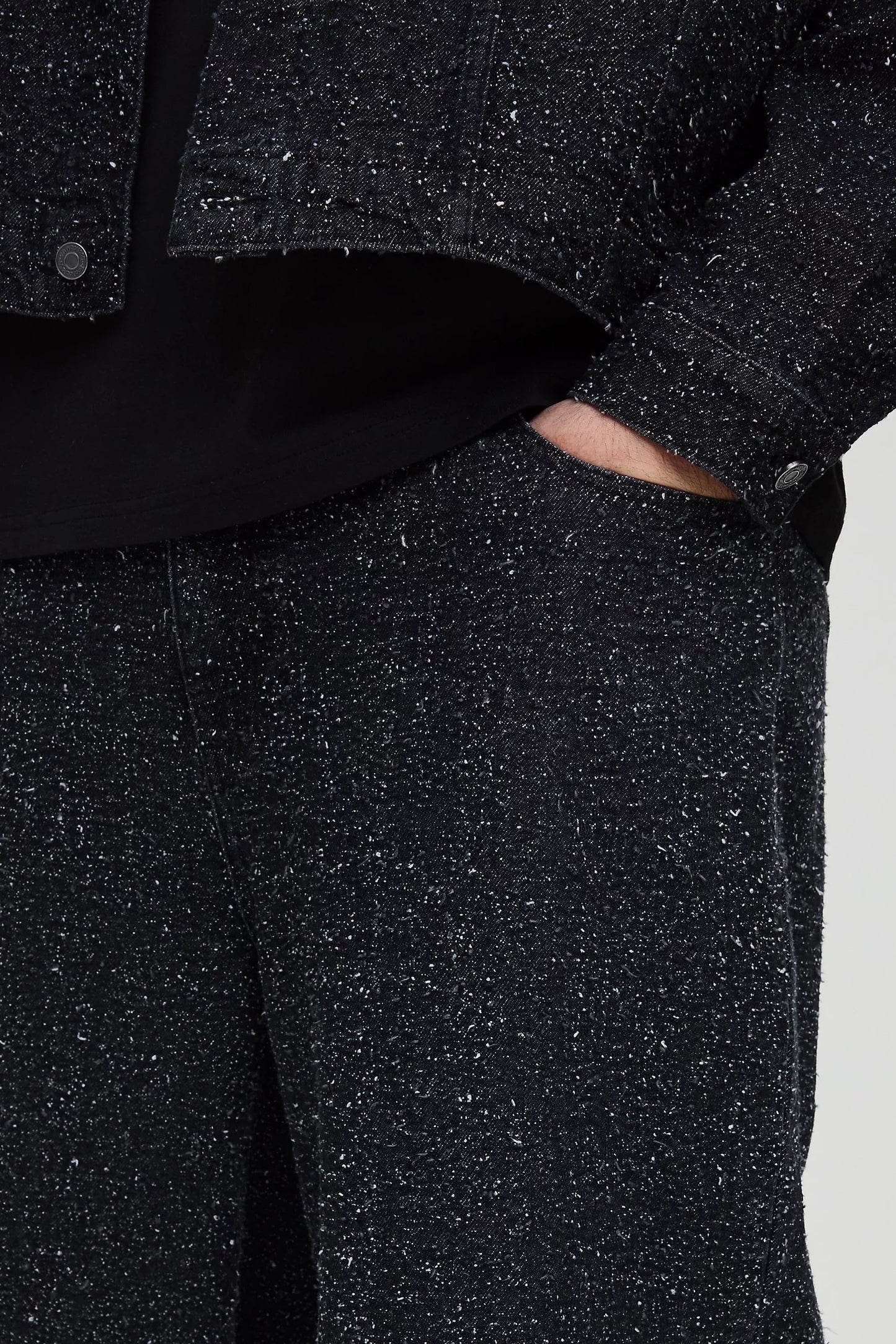 CALÇA BLACK JEANS OVERSIZED DRIPS