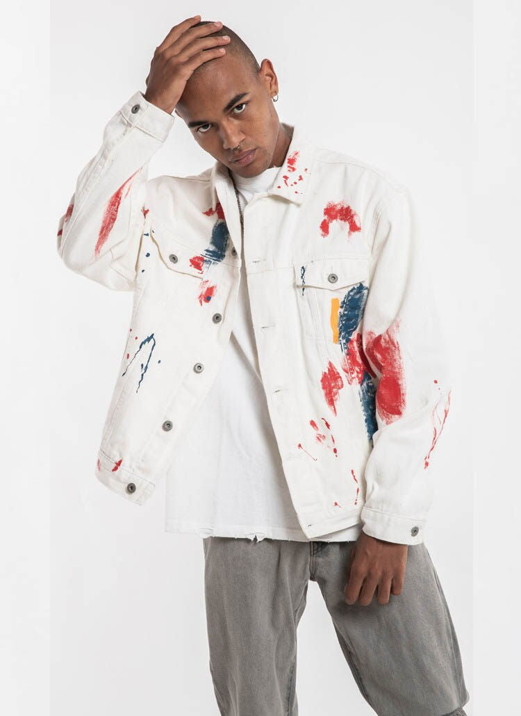 JAQUETA SARJA WHITE COLLORS