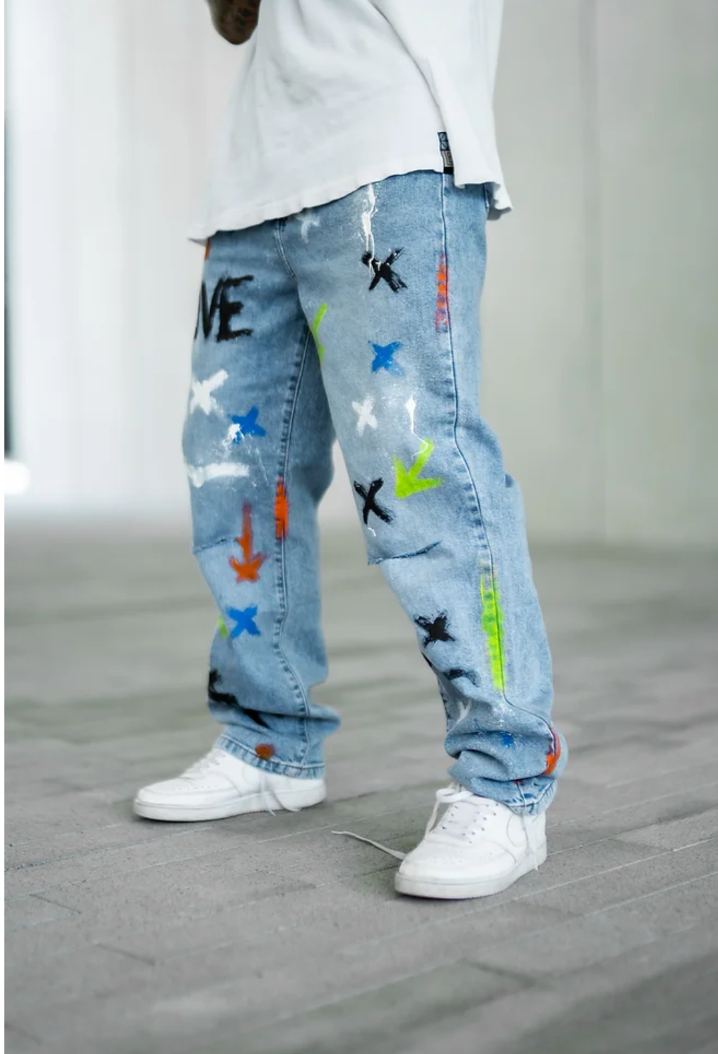 CALÇA JEANS STREET LOVE XXX.