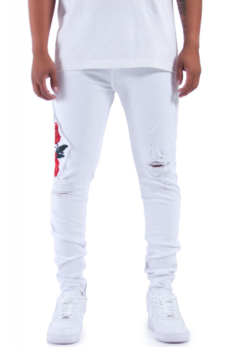 CALÇA WHITE SKINNY🌹