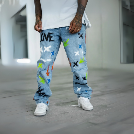 CALÇA JEANS STREET LOVE XXX.