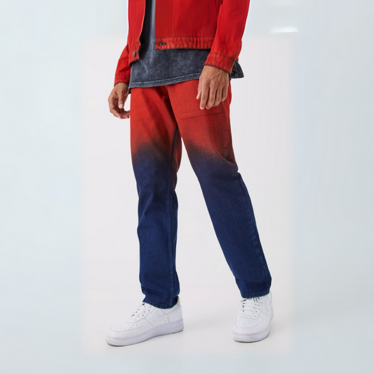 CALÇA JEANS BLUE RED