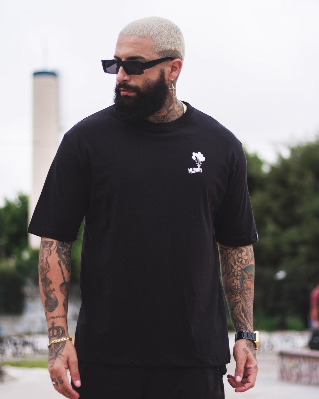 CAMISETA BUNNY PRETA BALÕES 🎈