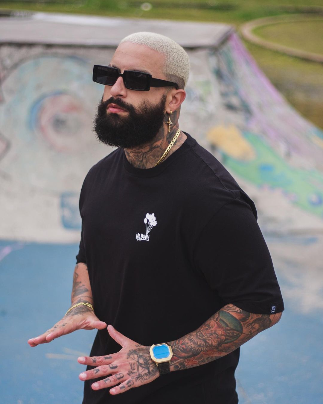 CAMISETA BUNNY PRETA BALÕES 🎈