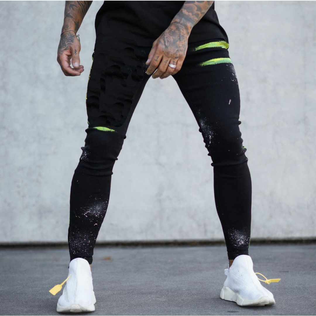 CALÇA JEANS BLACK KING SKINNY PIGMENTADA