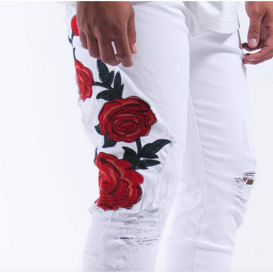 CALÇA WHITE SKINNY🌹