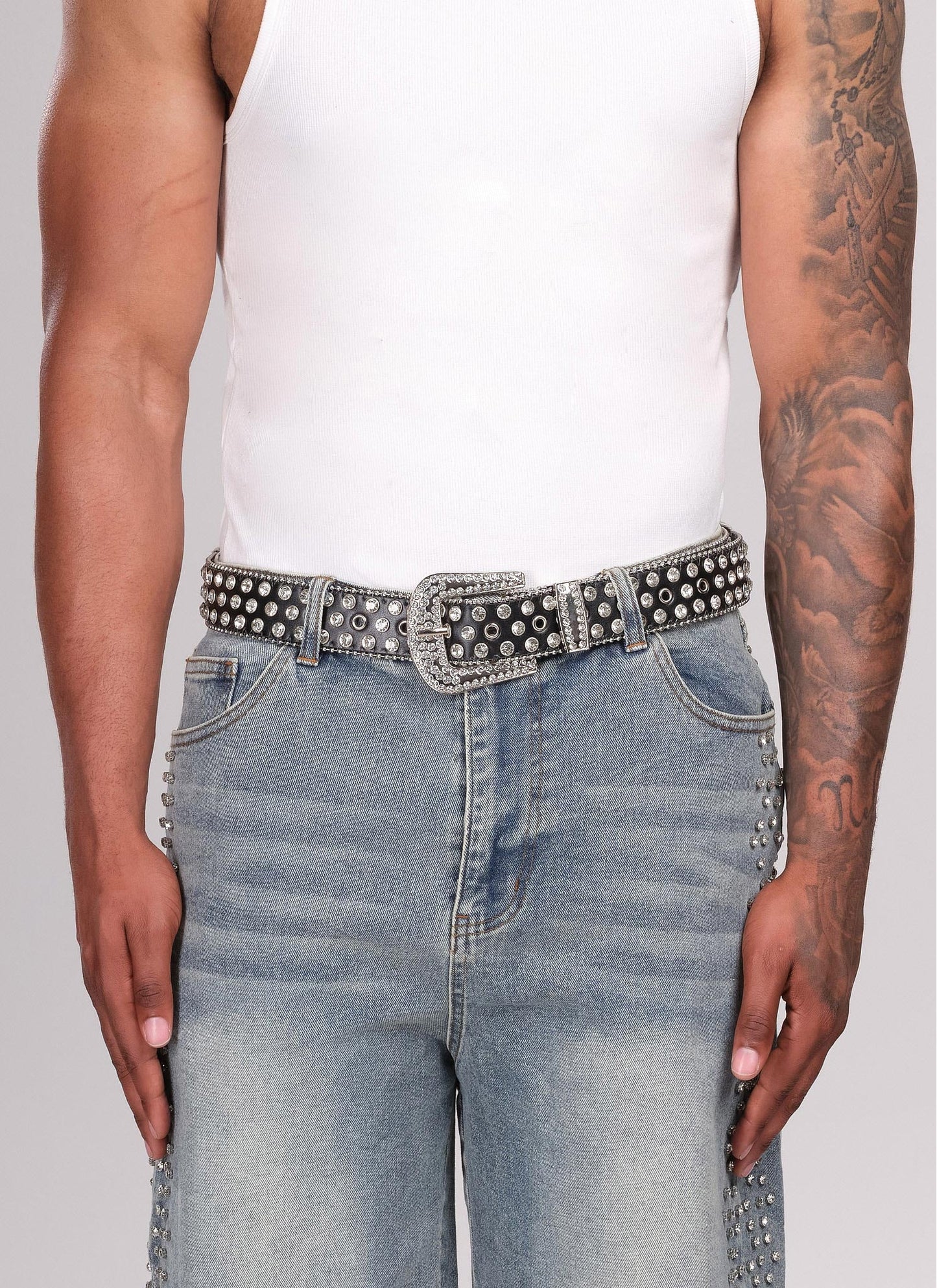 CINTO MASCULINO EXCLUSIVO — STRASS LUXE EDITION