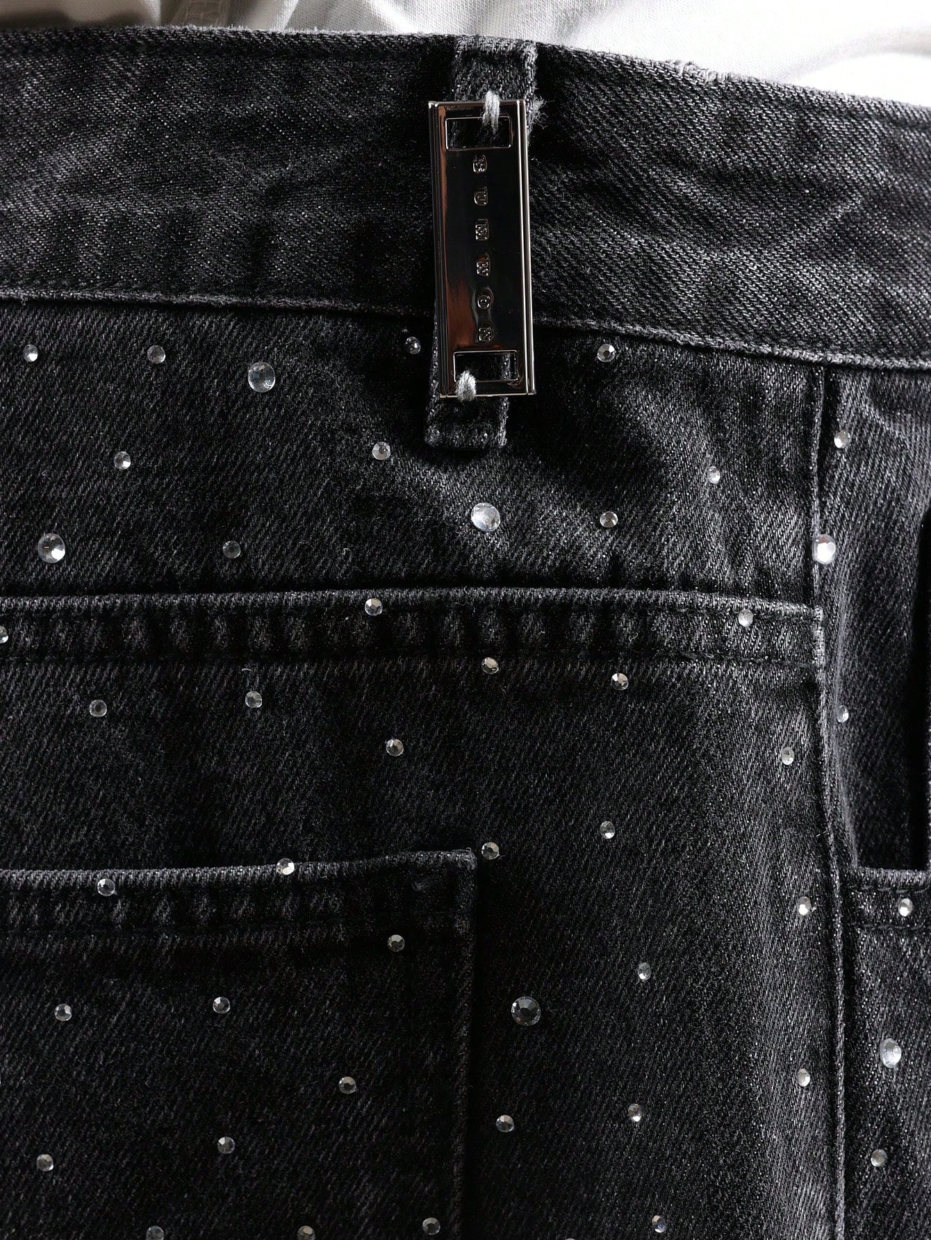 CALÇA ALL BLACK BAGGY STRASS ✨