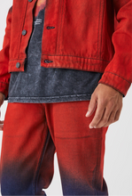 Carregar imagem no visualizador da galeria, JAQUETA JEANS BLUE RED
