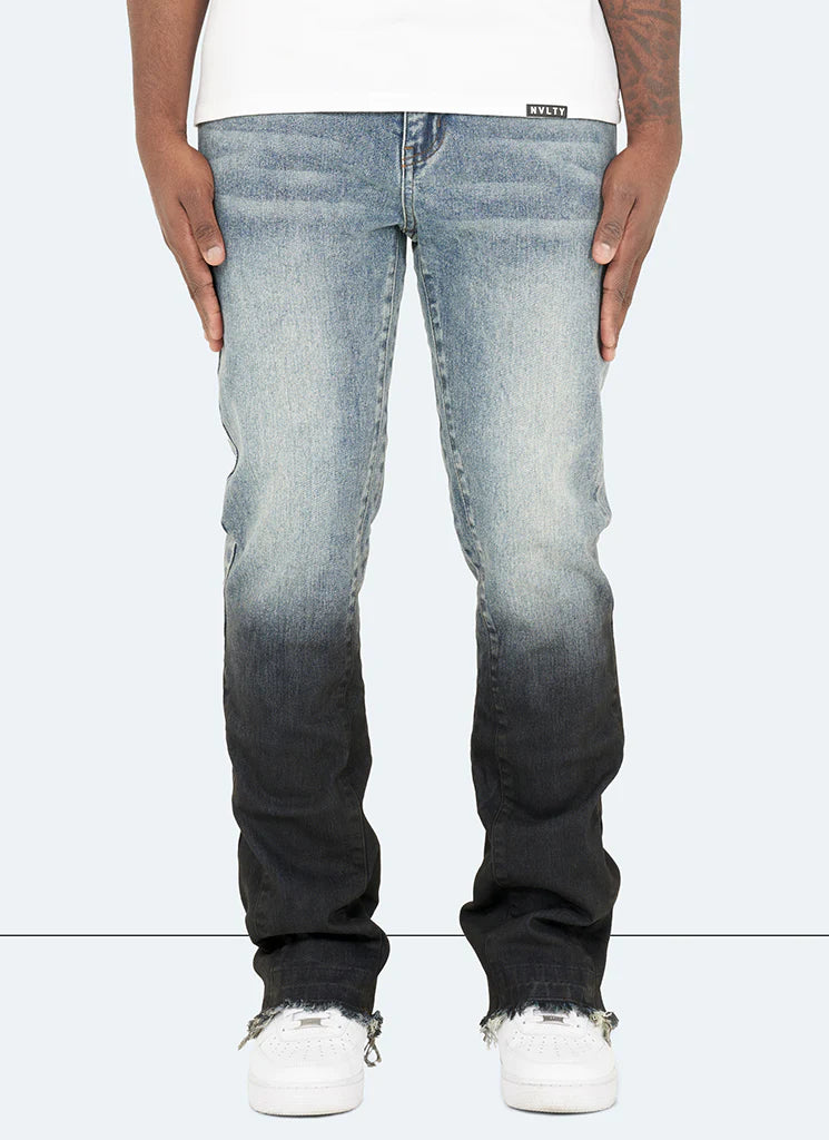 CALÇA BAGGY BLACK JEANS COLLORS