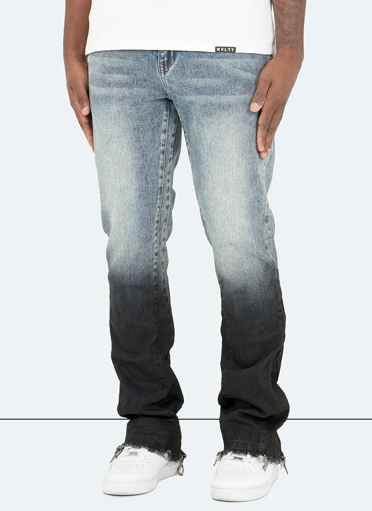 CALÇA BAGGY BLACK JEANS COLLORS
