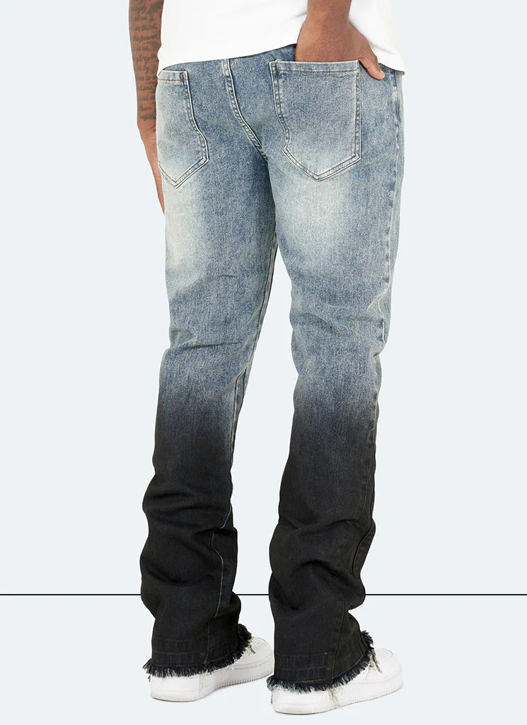 CALÇA BAGGY BLACK JEANS COLLORS