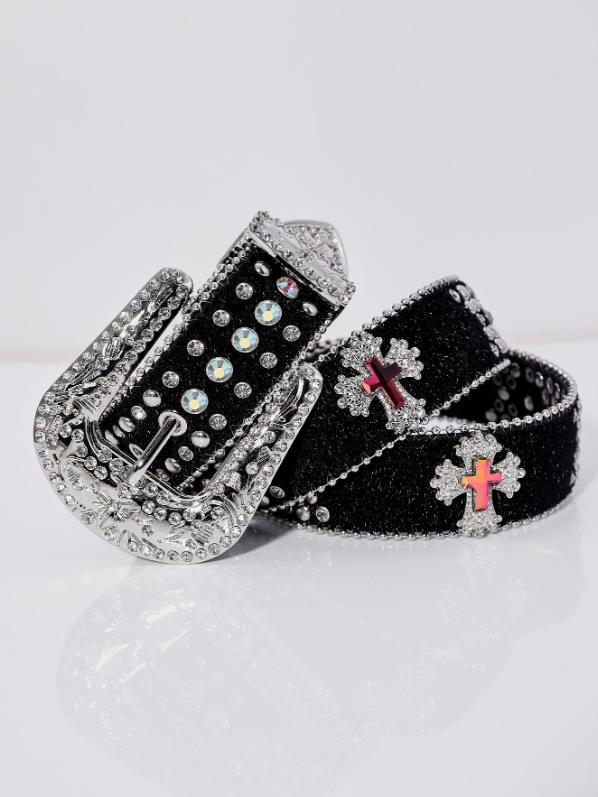 CINTO MASCULINO EXCLUSIVO — STRASS LUXE EDITION ✝️