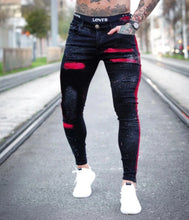 Carregar imagem no visualizador da galeria, CALÇA JEANS BLACK KING RED
