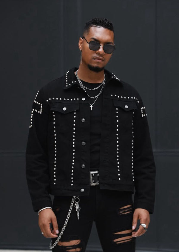 JAQUETA JEANS BLACK RELIGION ✝️