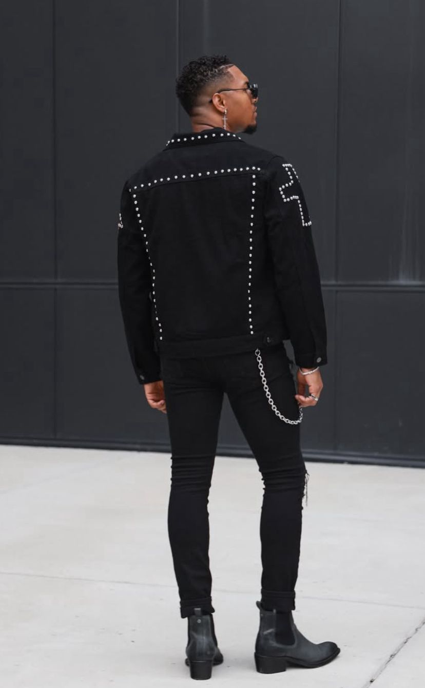 JAQUETA JEANS BLACK RELIGION ✝️