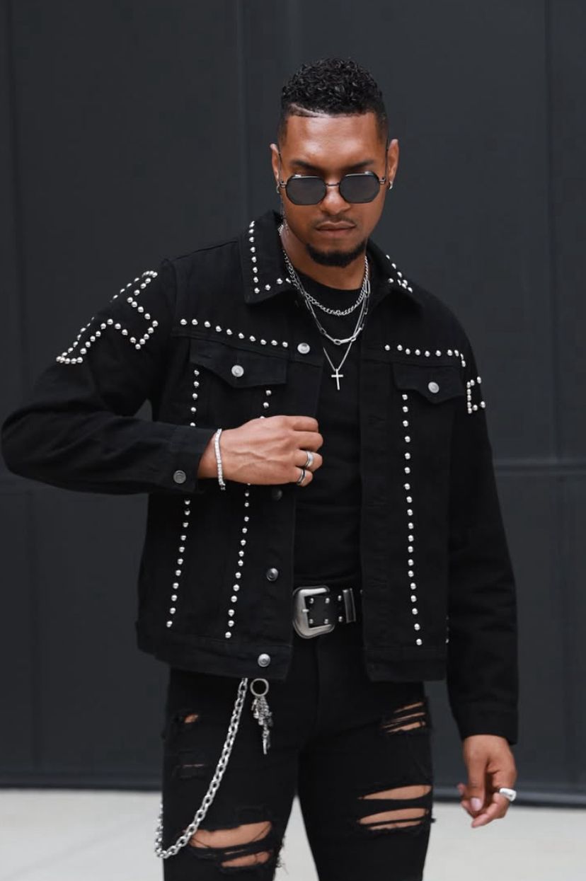 JAQUETA JEANS BLACK RELIGION ✝️