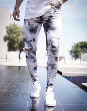 Carregar imagem no visualizador da galeria, CALÇA BRANCA SKINNY SPLASH BLACK AND WHITE
