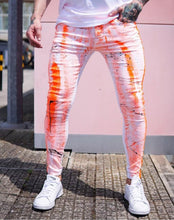 Carregar imagem no visualizador da galeria, CALÇA SARJA SKINNY SPLASH ORANGE

