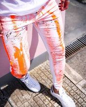 Carregar imagem no visualizador da galeria, CALÇA SARJA SKINNY SPLASH ORANGE
