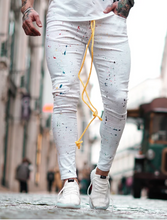 Carregar imagem no visualizador da galeria, CALÇA BRANCA SKINNY PIGMENTADA
