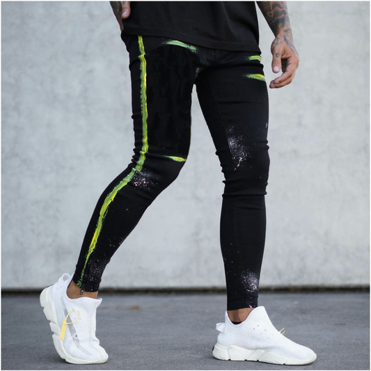 CALÇA JEANS BLACK KING SKINNY PIGMENTADA