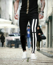 Carregar imagem no visualizador da galeria, CALÇA JEANS BLACK 2 FAIXAS
